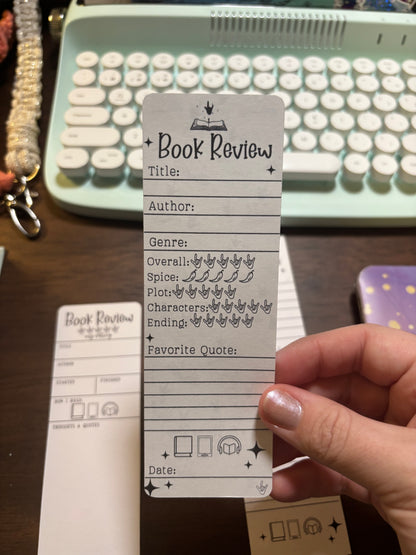 Book Review Bookmarks