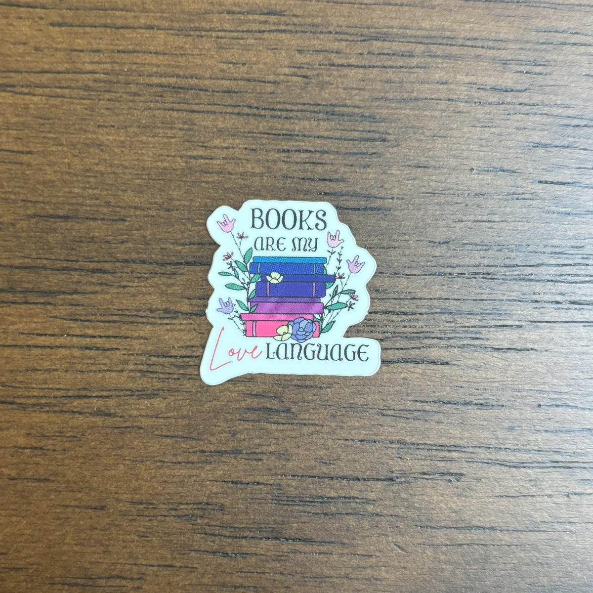 ASL & Bookish Vinyl Stickers Bundle