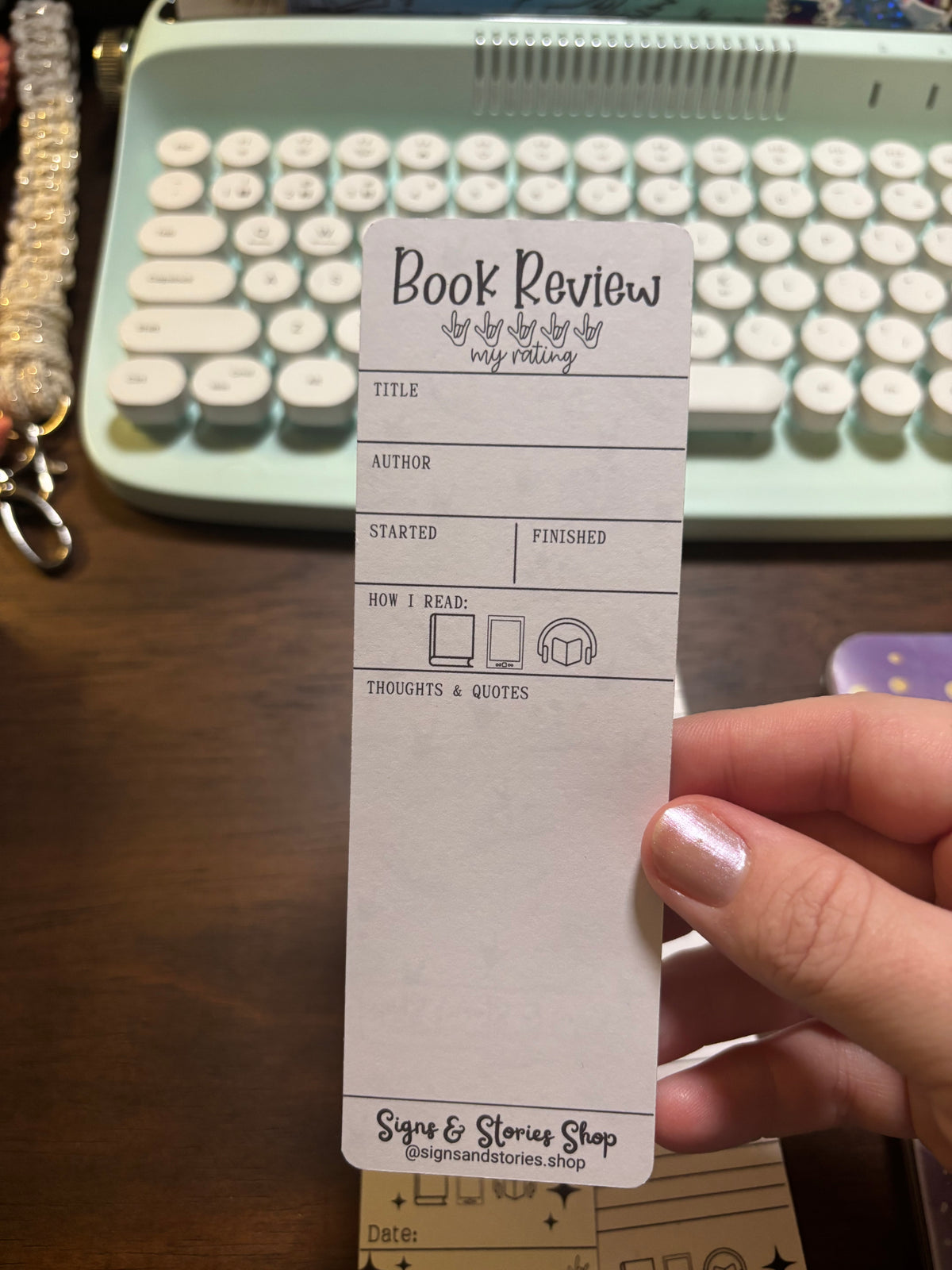 Book Review Bookmarks