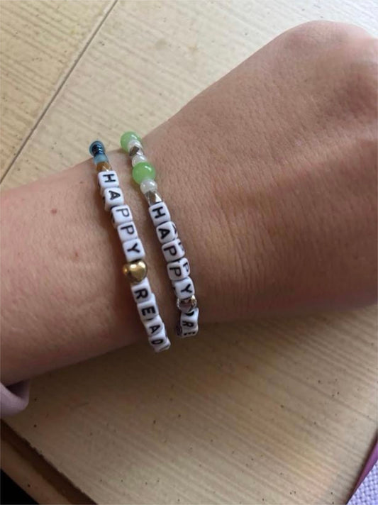 Custom Beaded Word Bracelets 💜 | Personalized Deaf Pride, ASL & Name Bracelets