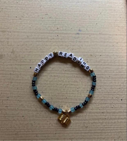 Custom Beaded Word Bracelets 💜 | Personalized Deaf Pride, ASL & Name Bracelets